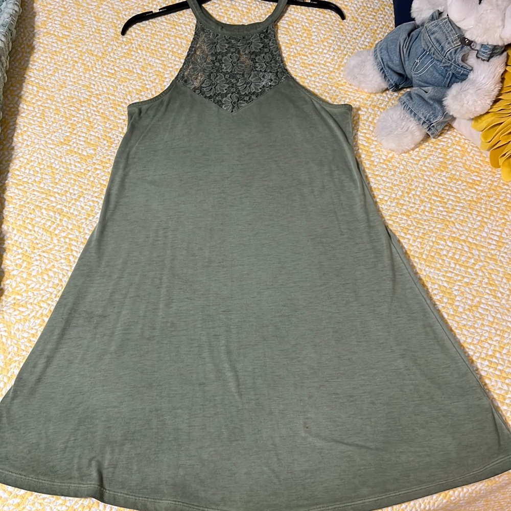 Green Tank Dress